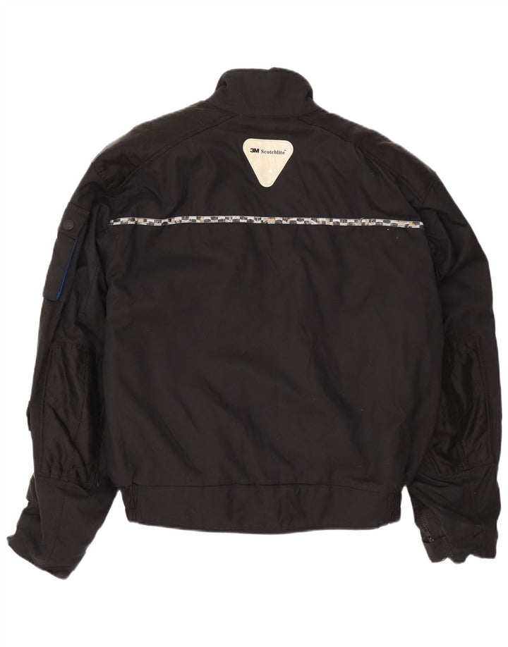 Мужская куртка-гонщик Weise UK 40, большая, черная, полиамид