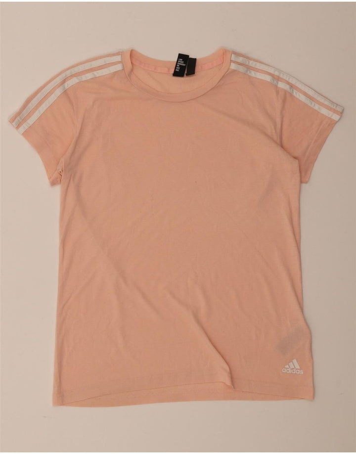 Женская футболка Adidas Top UK 16/18, большой розовый полиэстер