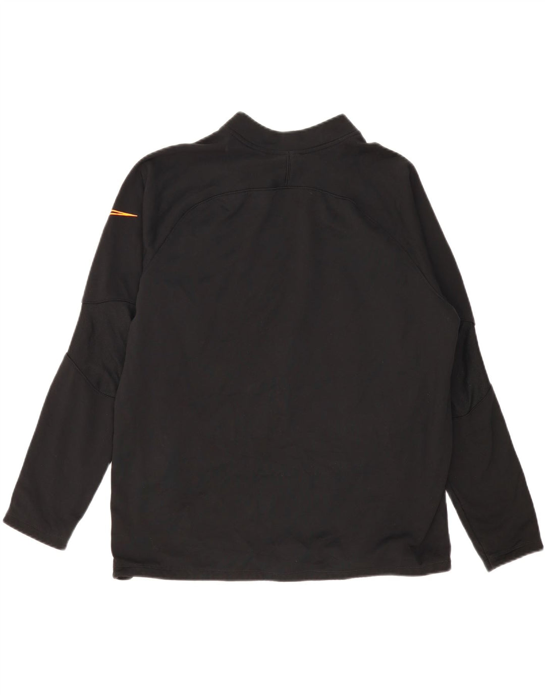 Мужской свитер NIKE Dri Fit с воротником на молнии, джемпер XL, черный полиэстер