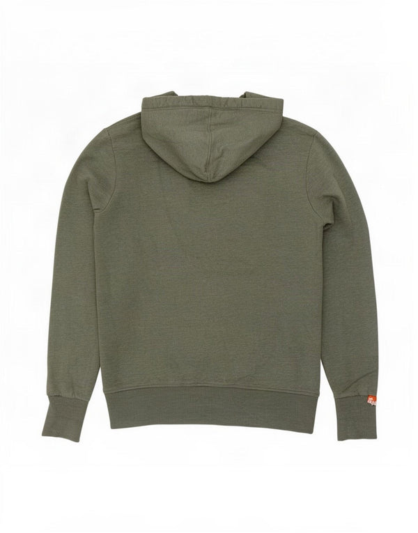 Мужской джемпер с капюшоном Superdry, средний зеленый хлопок, хлопок