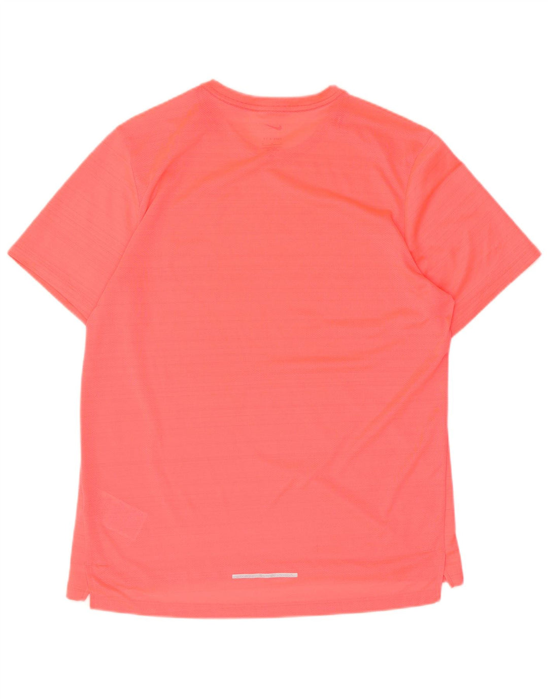 Мужская футболка Nike Dri Fit из полиэстера среднего розового цвета