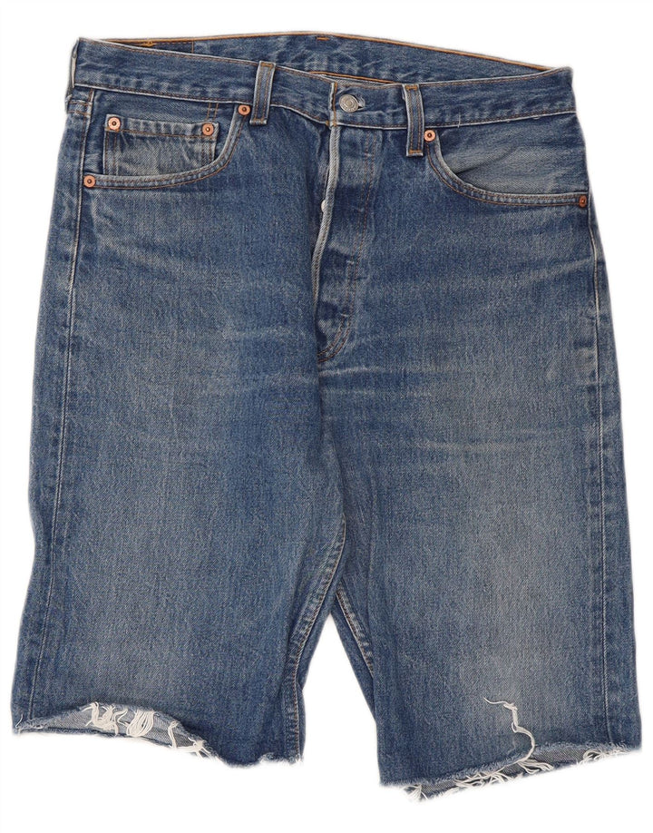 Мужские джинсовые шорты Levi's 501 W33, средние синие