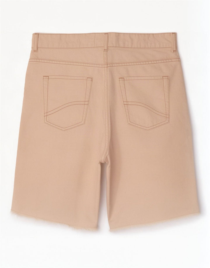 Женские джинсовые шорты-бермуды Fat Face Fleet UK 12 Medium W30 Off White