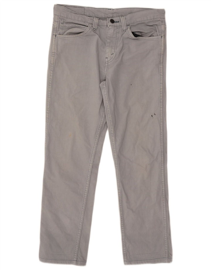 Мужские джинсы Levi's 511 Slim W32 L27 Серые хлопковые