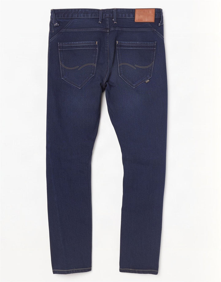 Мужские узкие джинсы Jack & Jones W34 L31 темно-синие