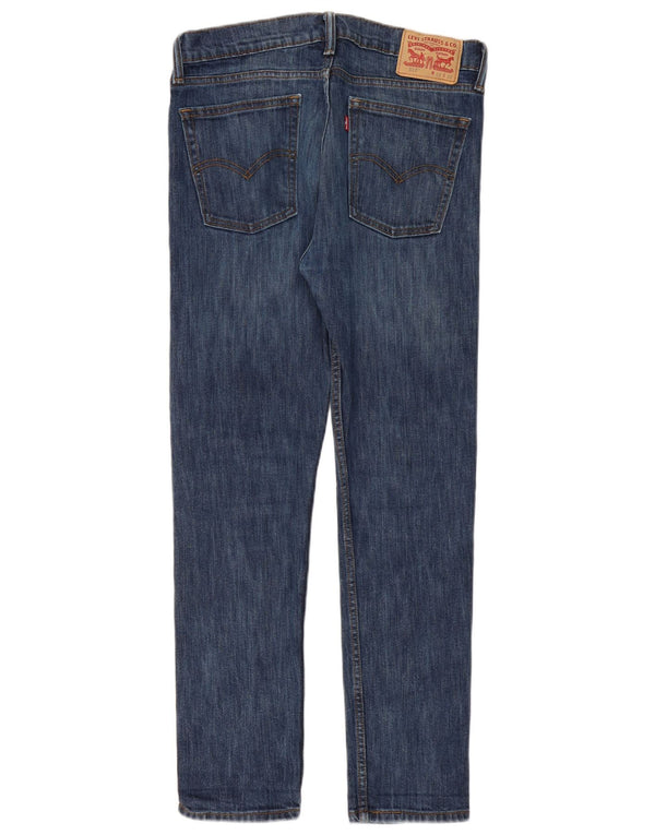 Мужские джинсы скинни LEVI'S 510 W33 L32 Синие, хлопок