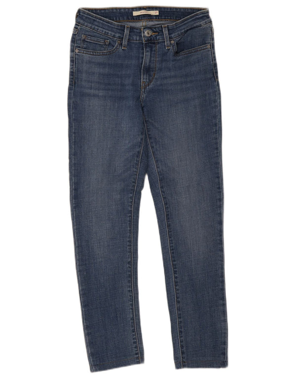 Женские джинсы скинни Levi's 711 W27 L25 синие