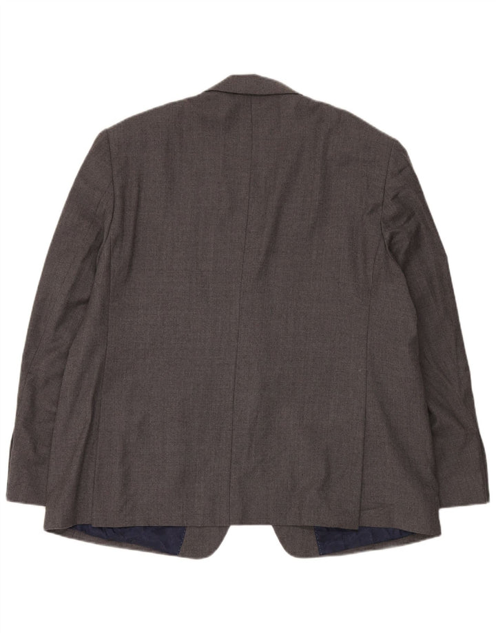 Мужской короткий пиджак на двух пуговицах Marks & Spencer EU 58 4XL, серый