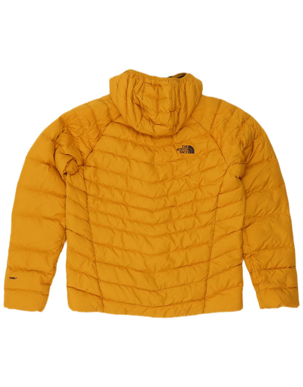 Мужская утепленная куртка с капюшоном The North Face UK 40, большой желтый полиэстер
