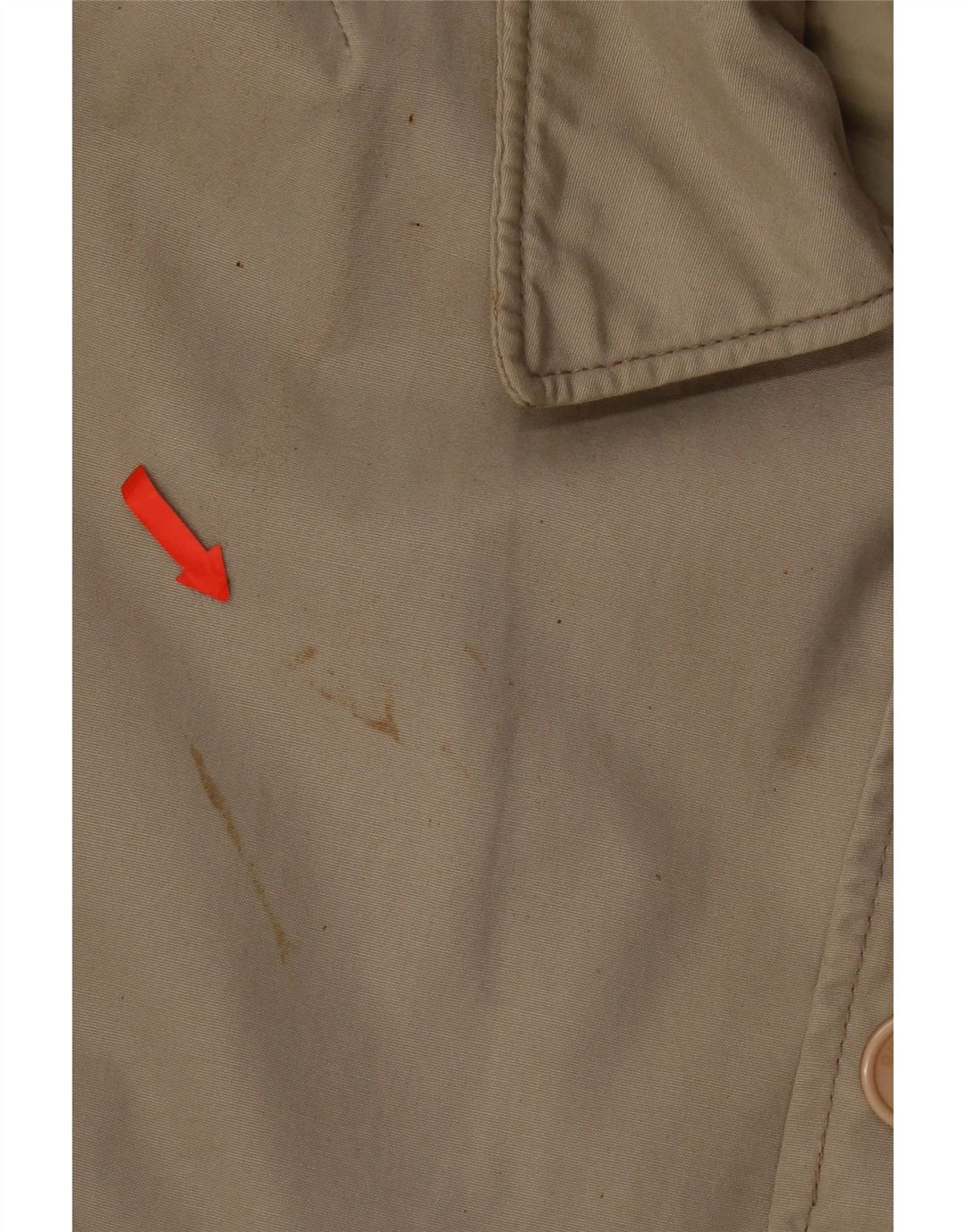 Guess Мужское пальто UK 38 Средний Бежевый Хлопок