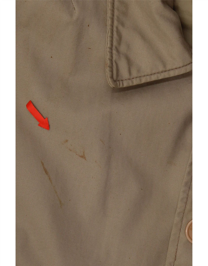 Guess Мужское пальто UK 38 Средний Бежевый Хлопок