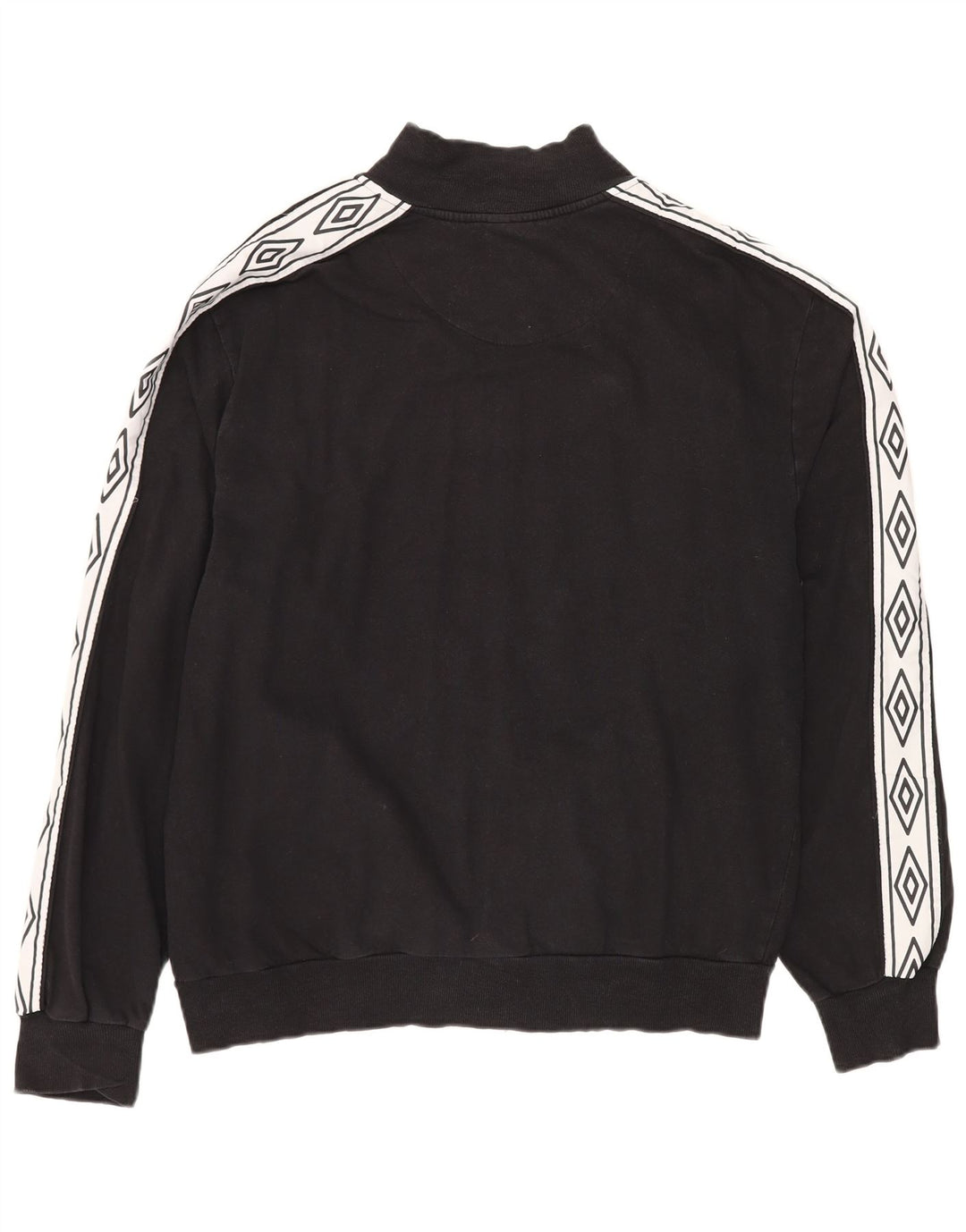 Женский спортивный костюм Umbro, верхняя куртка UK 20, размер 2XL, черный хлопок с цветными блоками