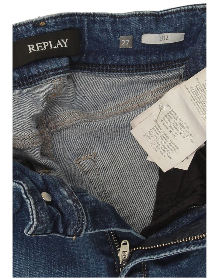 Женские джинсы Replay Luz Bootcut W27 L29, синие, хлопок