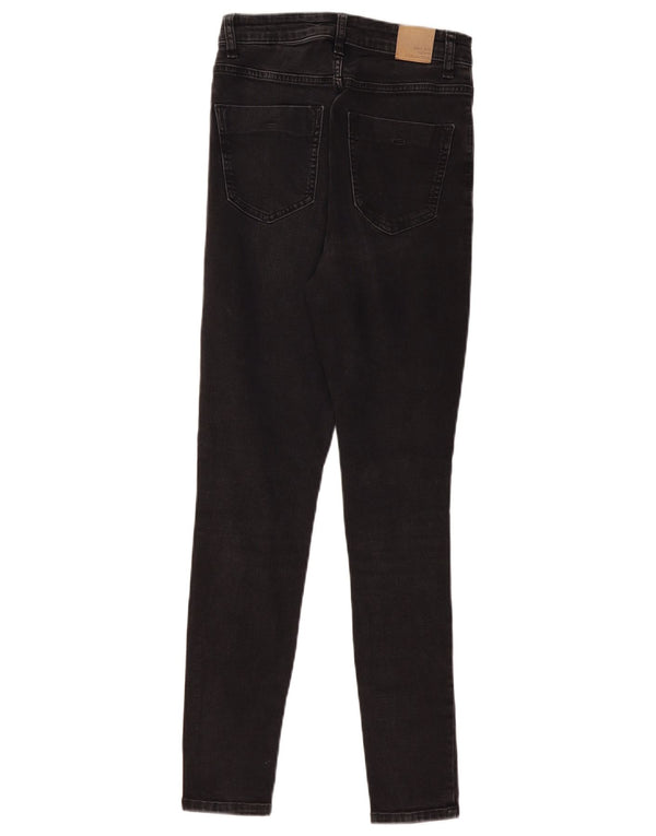 Женские джинсы скинни с высокой талией Zara EU 36 XS W26 L28, черные