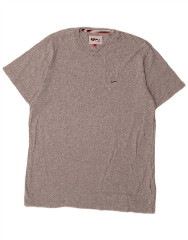 Мужская футболка Tommy Hilfiger, маленькая, серая