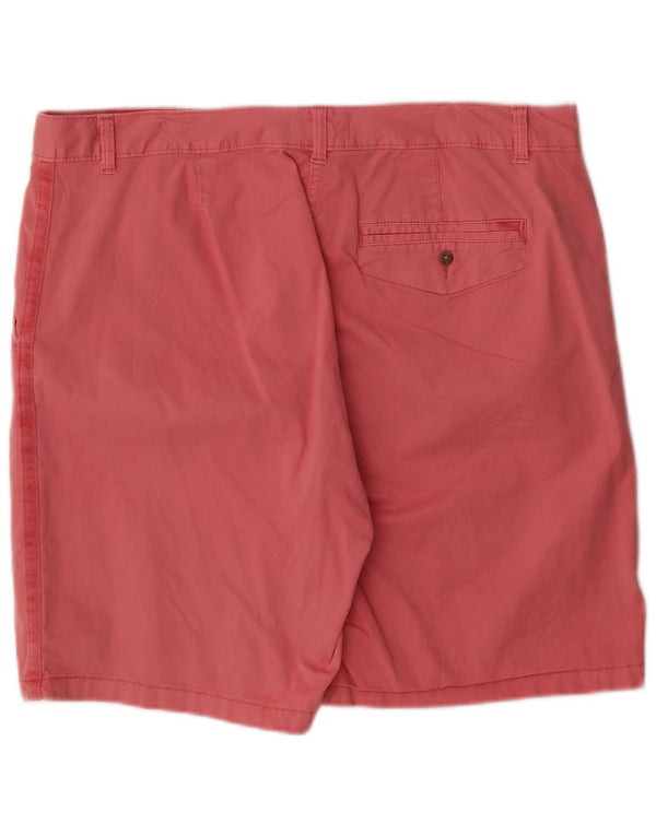 Женские шорты чинос Marks & Spencer UK 18 XL W38 Розовый хлопок