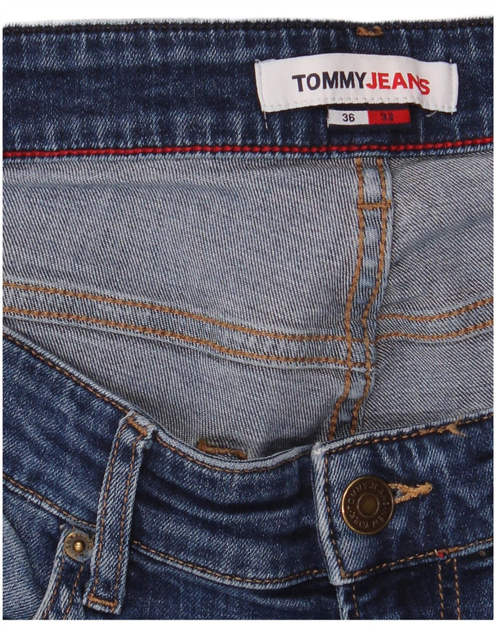 Мужские узкие джинсы Tommy Hilfiger W36 L32 синие