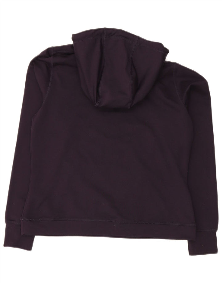 Женский джемпер с капюшоном Superdry UK 12, средний фиолетовый, полиэстер