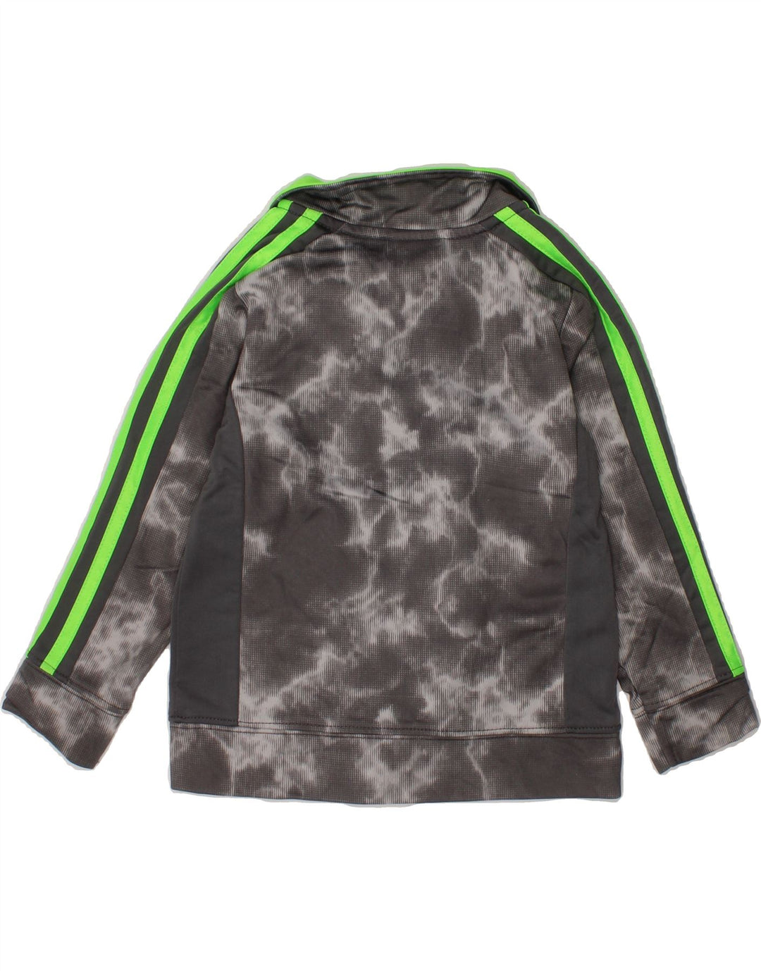 ADIDAS Baby Boys Tracksuit Top Jacket 18-24 Months Grey Tie Dye Polyester Vintage Adidas and Second-Hand Adidas from Messina Hembry 