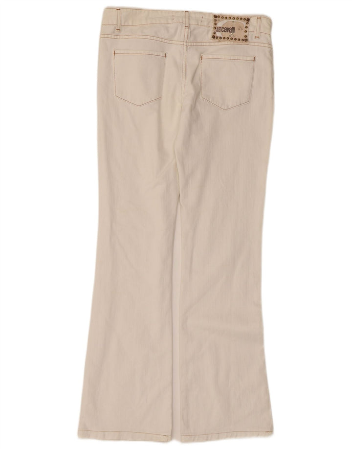 Женские джинсы Bootcut Just Cavalli W28 L29, белый хлопок