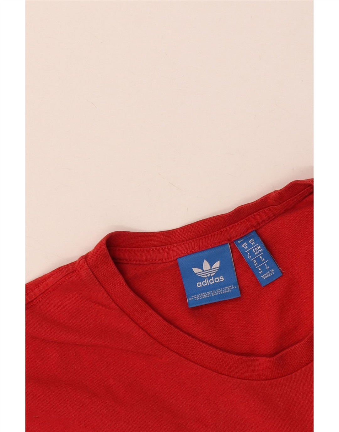 Мужская футболка с рисунком Adidas Top Medium Red