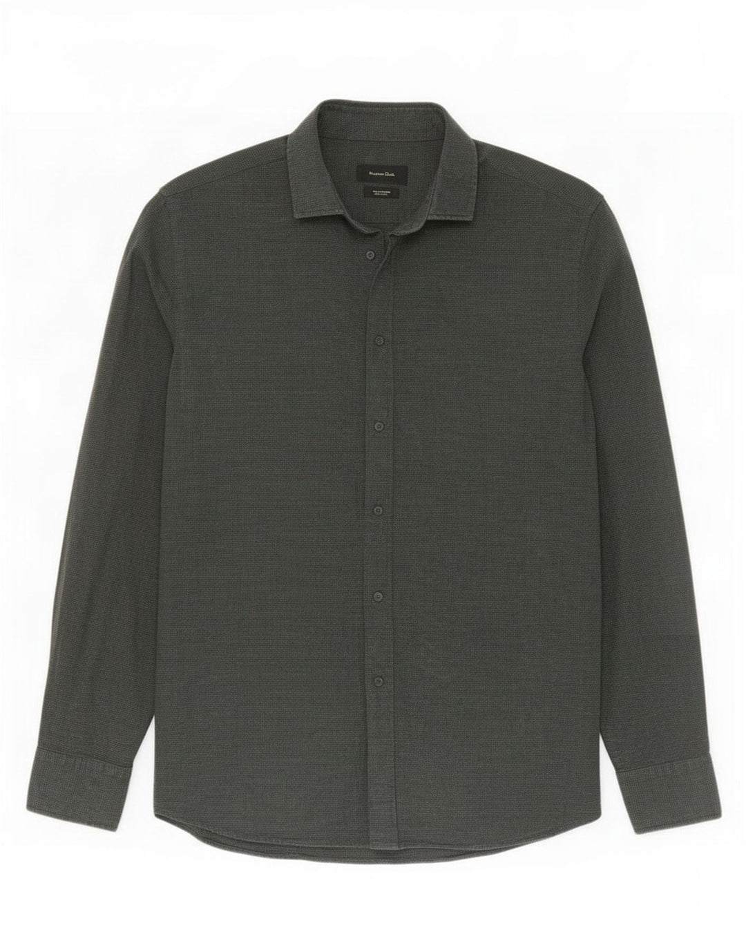 Мужская рубашка Massimo Dutti, большая зеленая