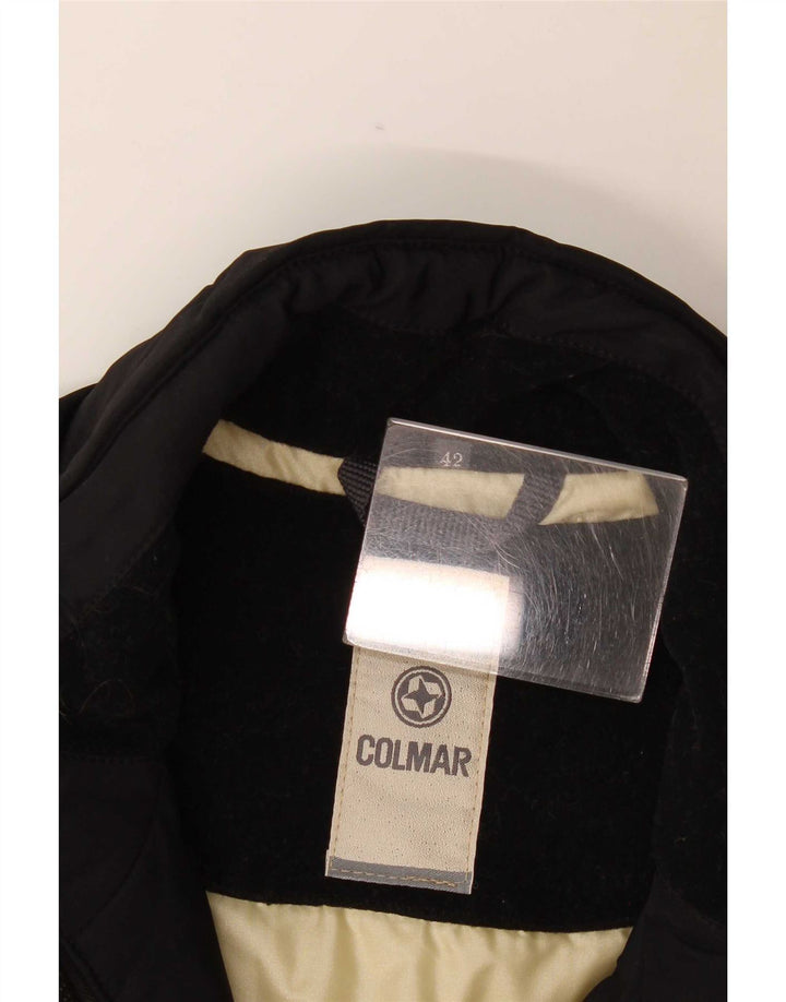 Женская утепленная лыжная куртка Colmar IT 42 Medium Black с цветными блоками Sports