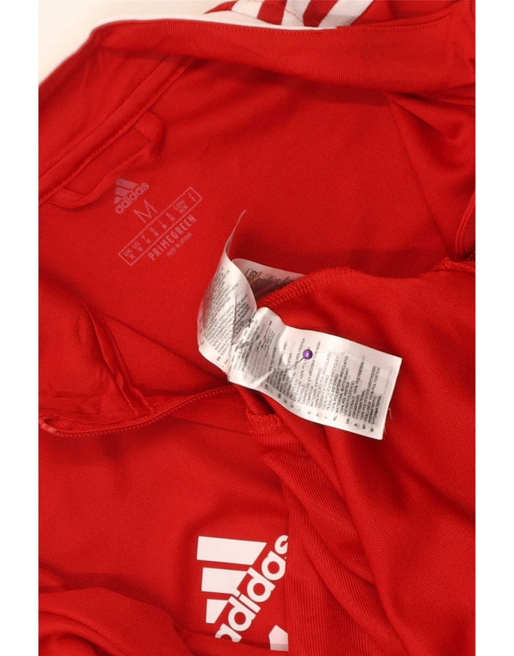 Мужской спортивный костюм Adidas Aeroready, верхняя куртка, средний красный полиэстер