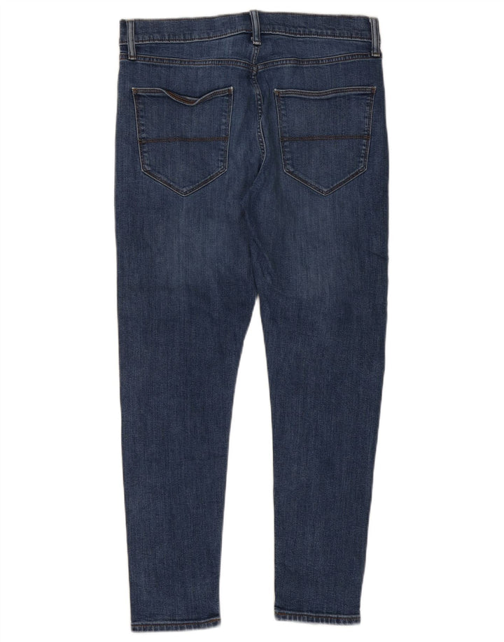 Мужские джинсы скинни Marks & Spencer W32 L29 синие, хлопок