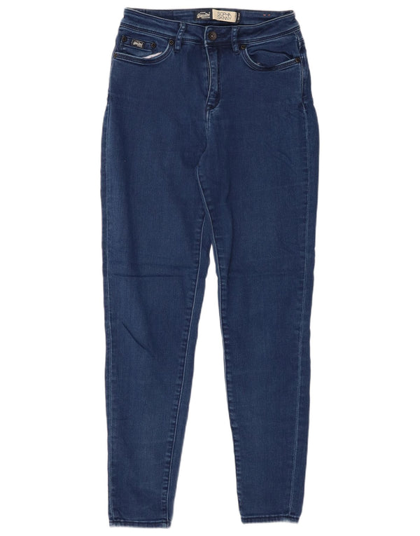 Женские джинсы скинни SUPERDRY Sophia W28 L30, синий хлопок