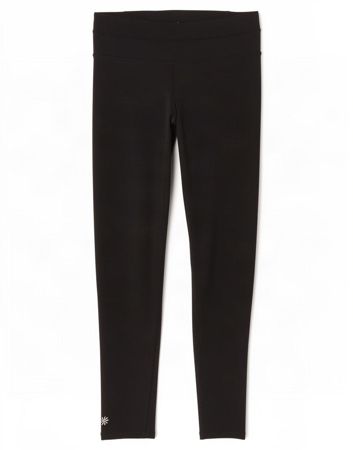 Женские леггинсы Athleta UK 6 XS, черный полиэстер