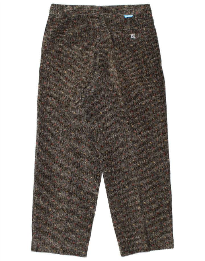 CARRERA Женские вельветовые брюки с высокой талией IT 50 Large W34 L27 Серые