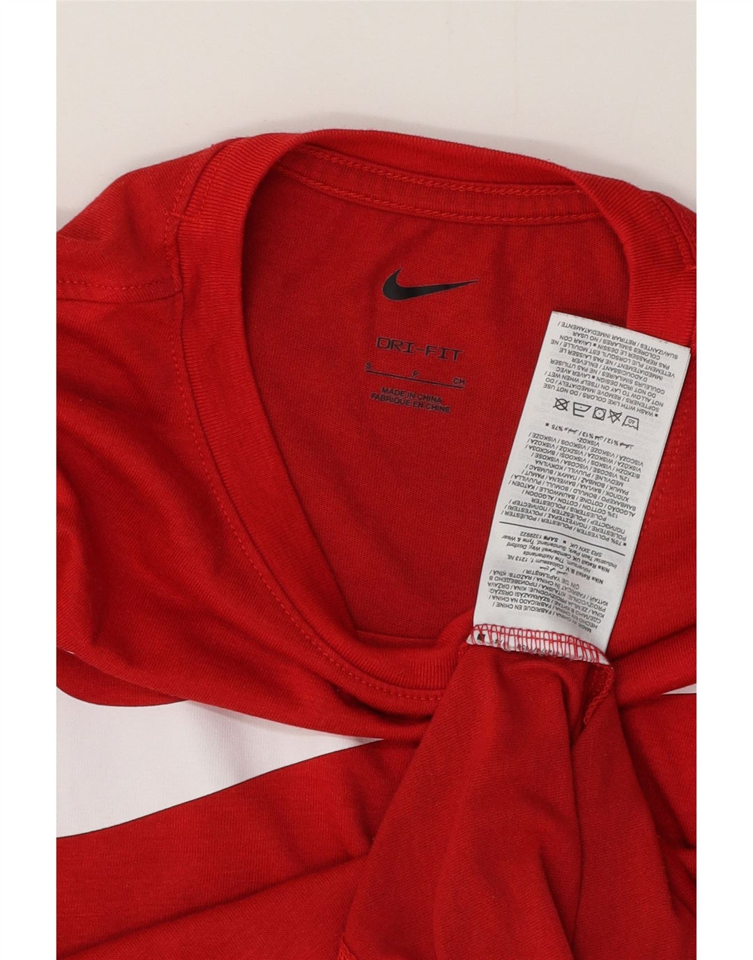 Мужская футболка NIKE Dri Fit с графическим рисунком, маленький красный полиэстер
