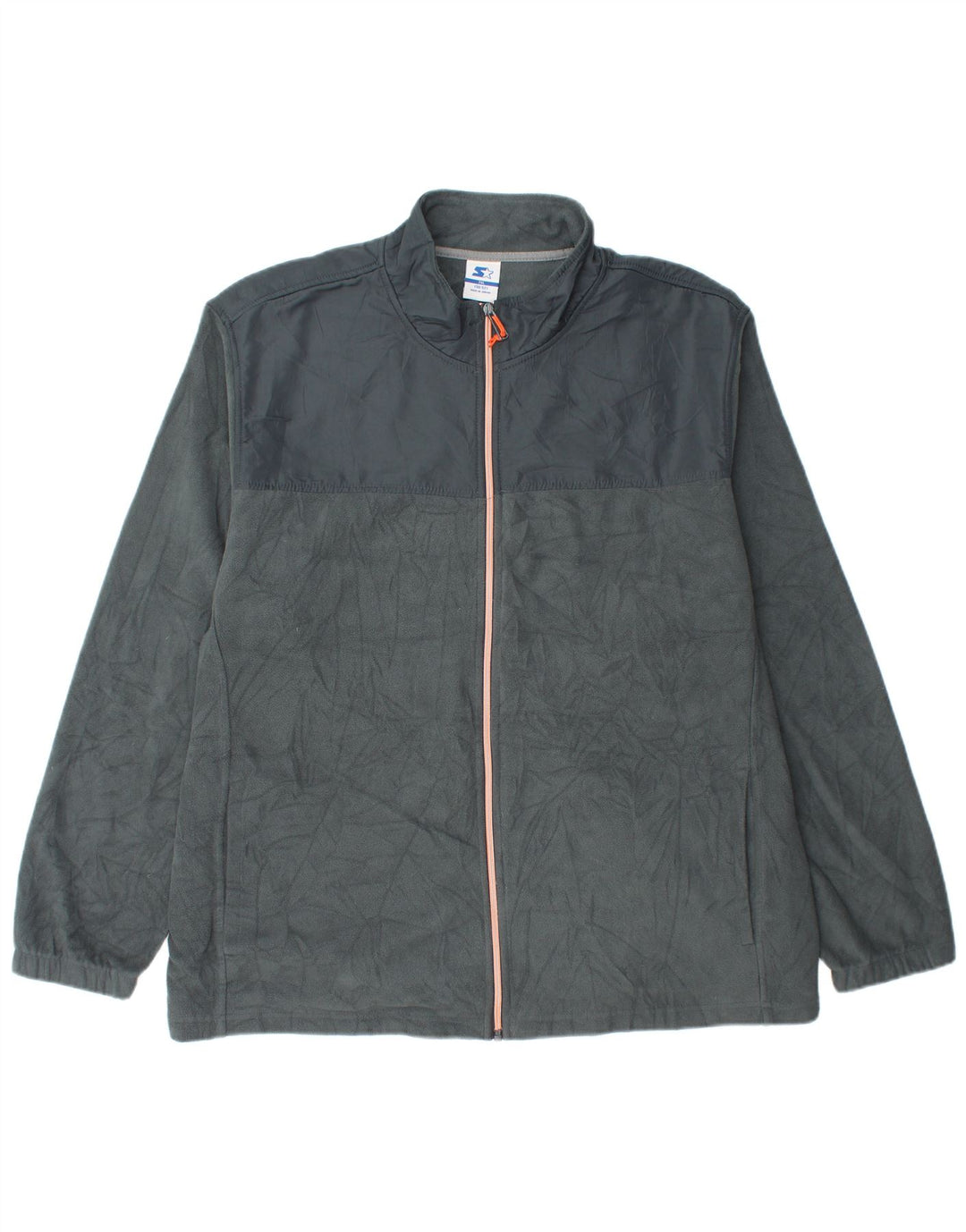 Мужская флисовая куртка Starter UK 44 2XL Серый полиэстер