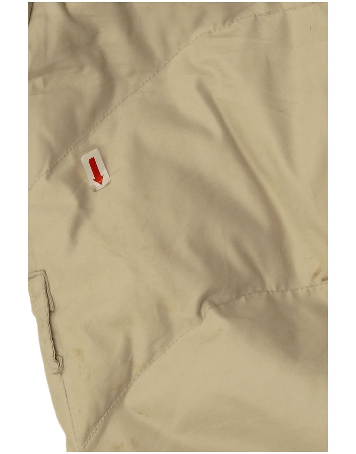 Утепленная куртка оверсайз для девочек Diadora 9-10 лет, большой размер, бежевый полиэстер