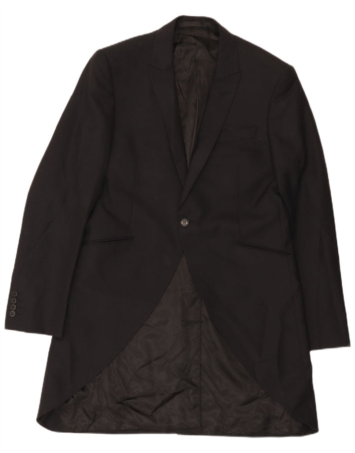 Мужской пиджак Marks & Spencer Autograph 1 Button UK 40, средний черный