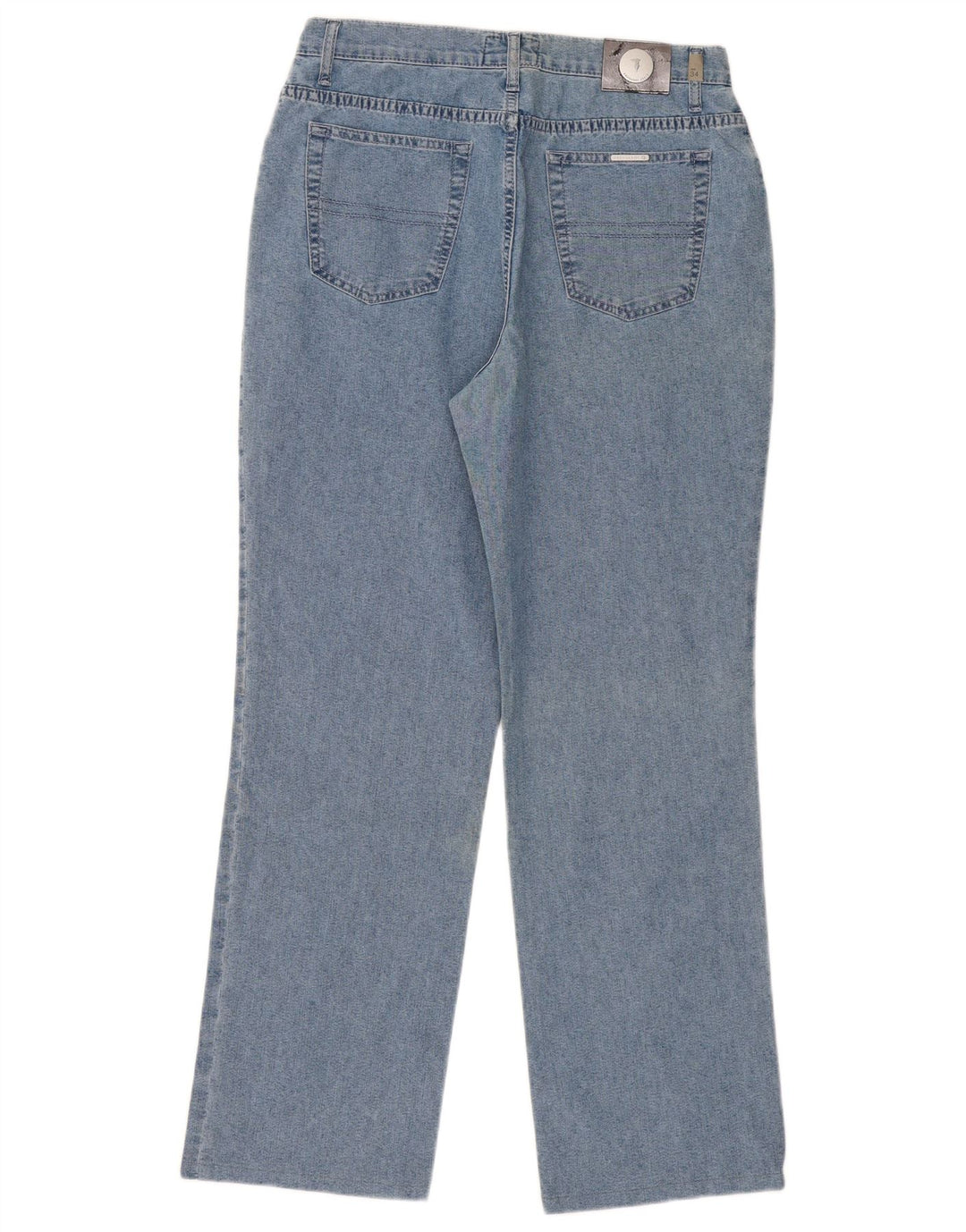 Женские прямые джинсы Trussardi W32 L30 синие, хлопок