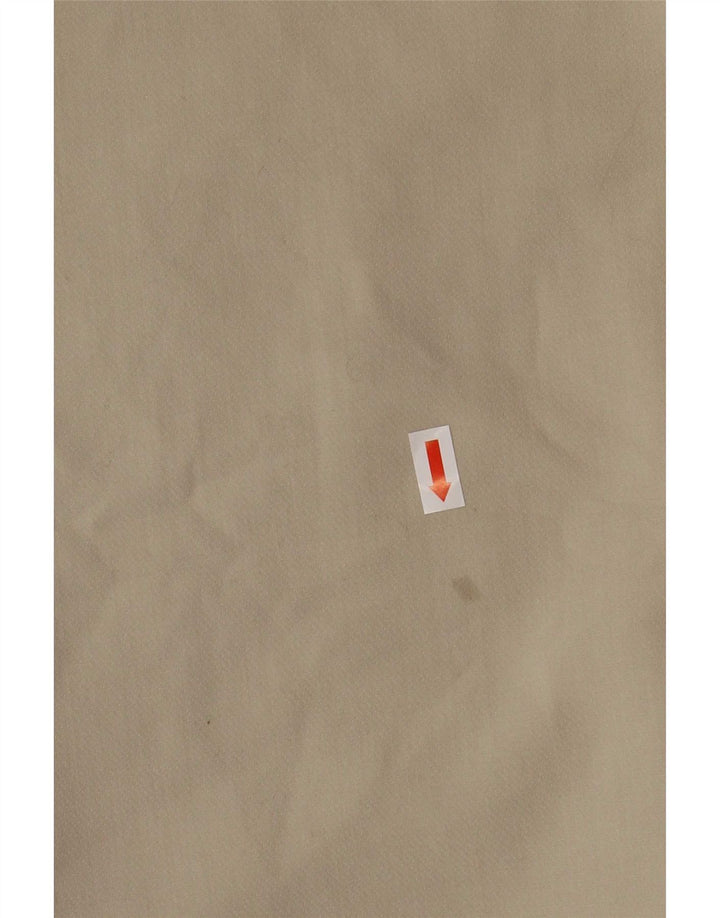 Женские зауженные костюмные брюки Zara, большие W30 L26, бежевые, полиэстер