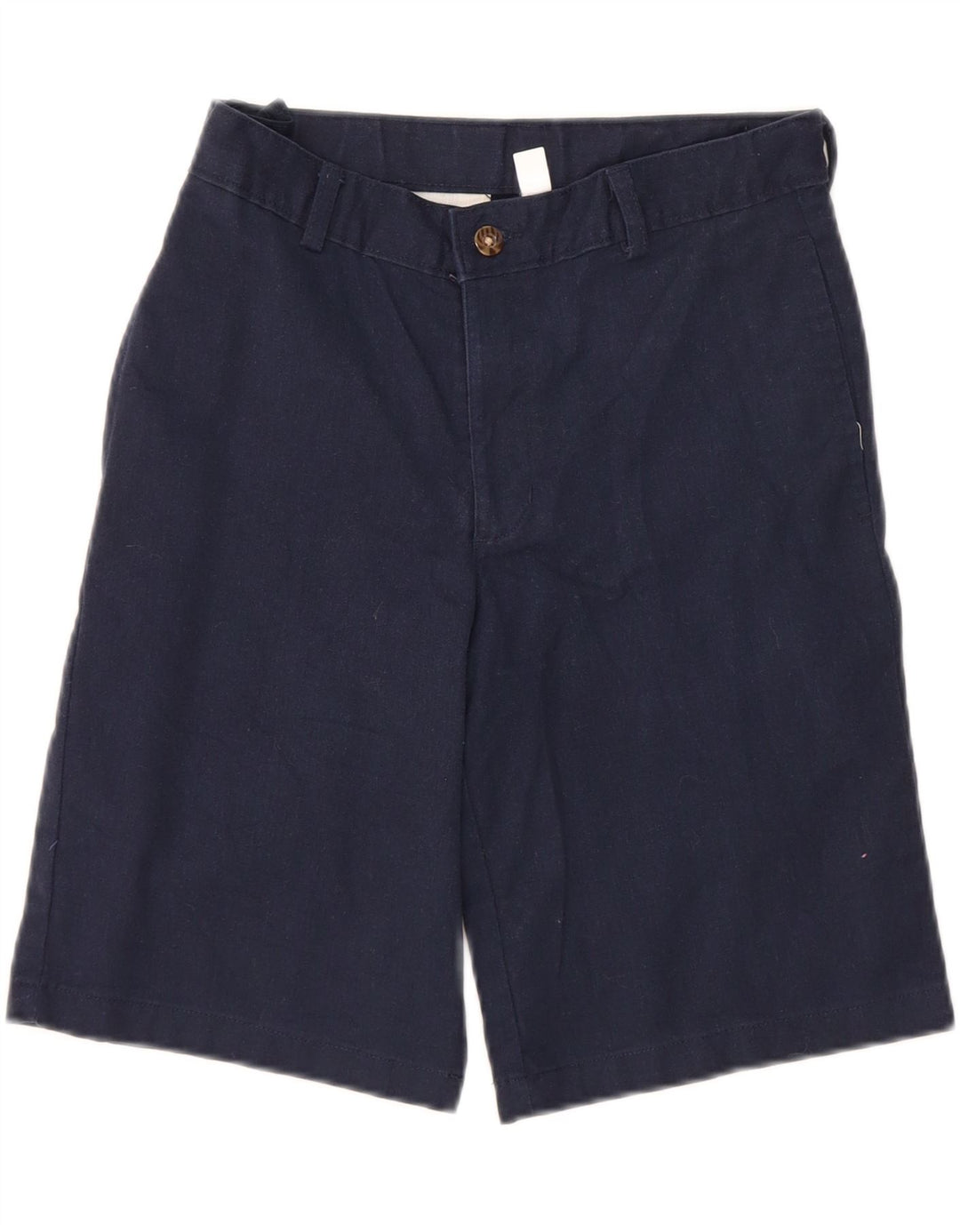 DOCKERS Boys Regular Chino Shorts 11-12 Years W26 Navy Blue Polyester Vintage Dockers and Second-Hand Dockers from Messina Hembry 