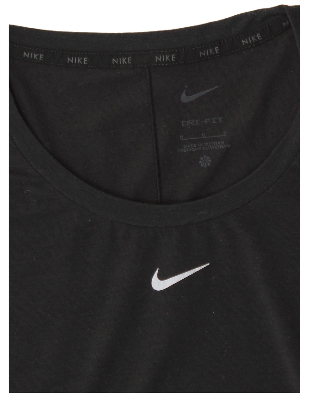 Женская футболка Nike Dri Fit Top UK 14, средний черный