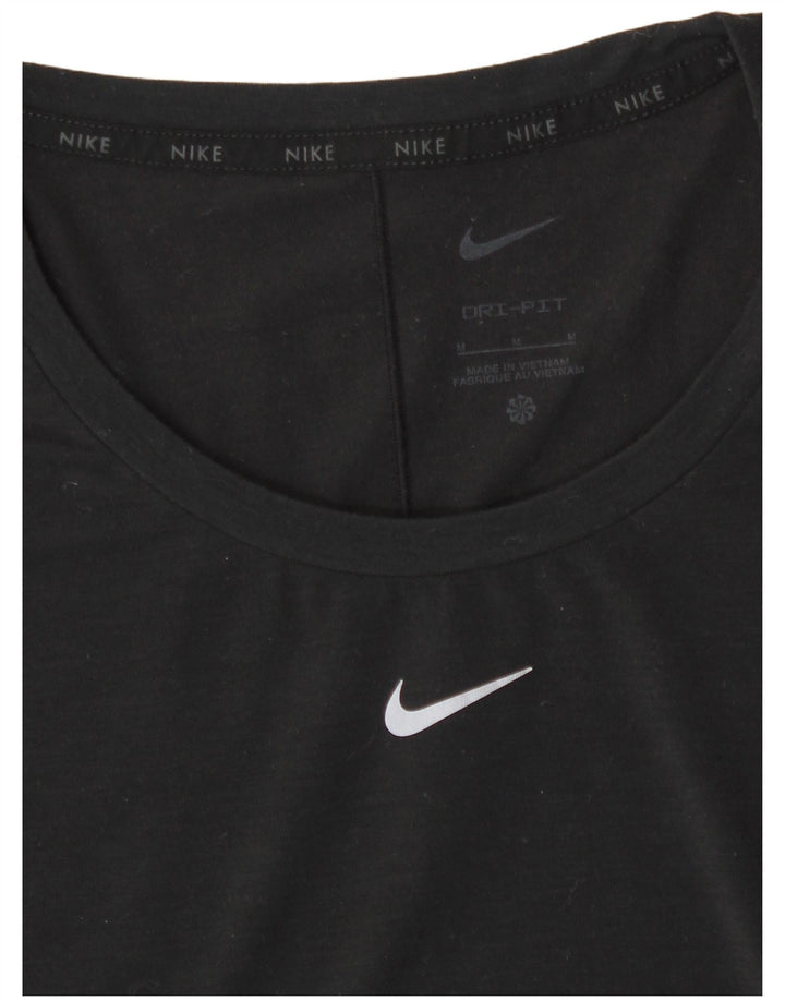 Женская футболка Nike Dri Fit Top UK 14, средний черный