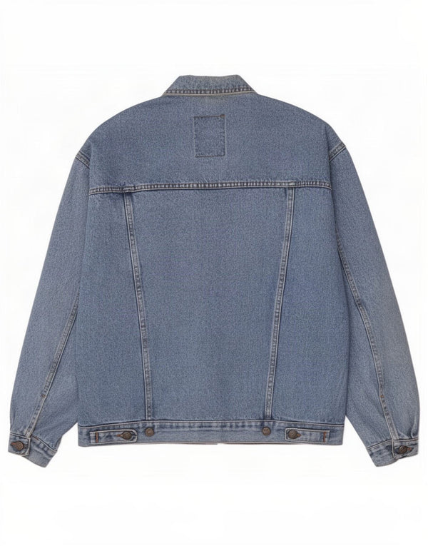 Мужская джинсовая куртка CLARK UK 42 XL синяя