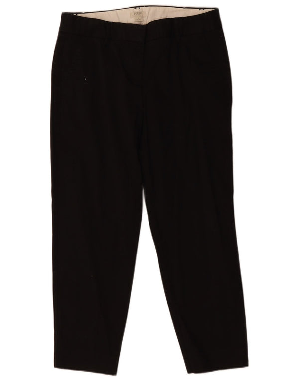 Женские укороченные брюки скинни J. Crew City Fit, размер США 4, маленький W30 L25, черные