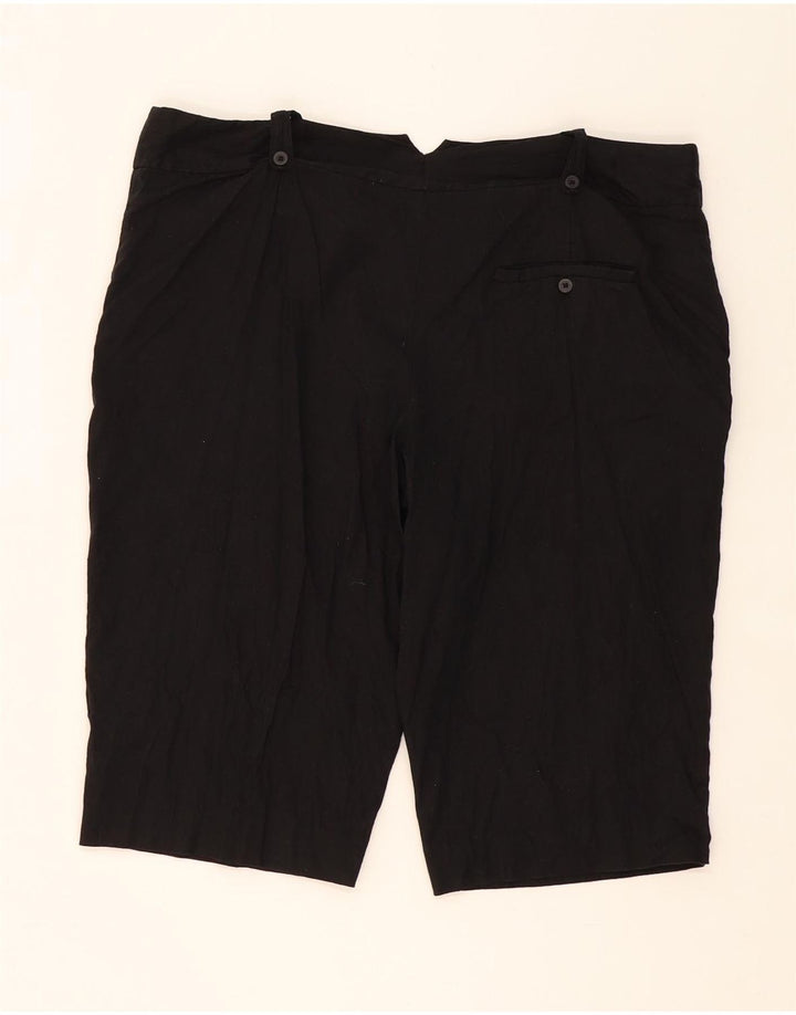 MOSSIMO Womens Chino Shorts US 12 Large W32  Black Linen Vintage Mossimo and Second-Hand Mossimo from Messina Hembry 