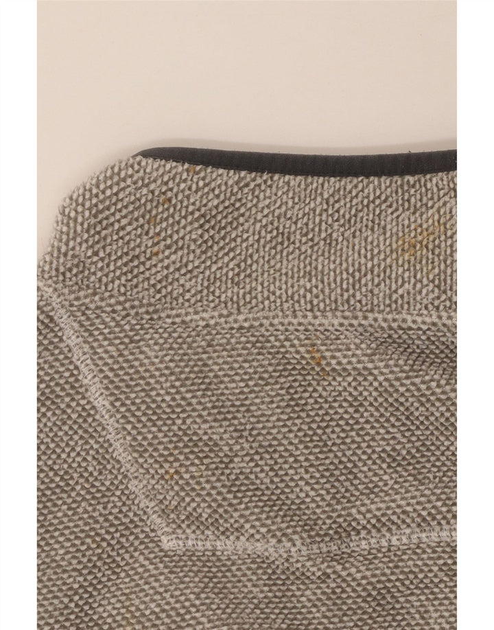 Мужской флисовый джемпер WEIRD FISH с воротником на молнии XL, серый полиэстер