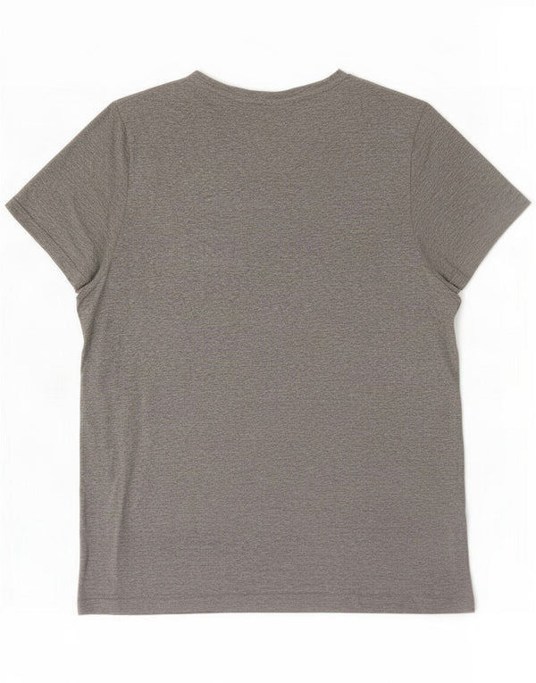 Puma Мужская футболка Top 2XL Серый хлопок