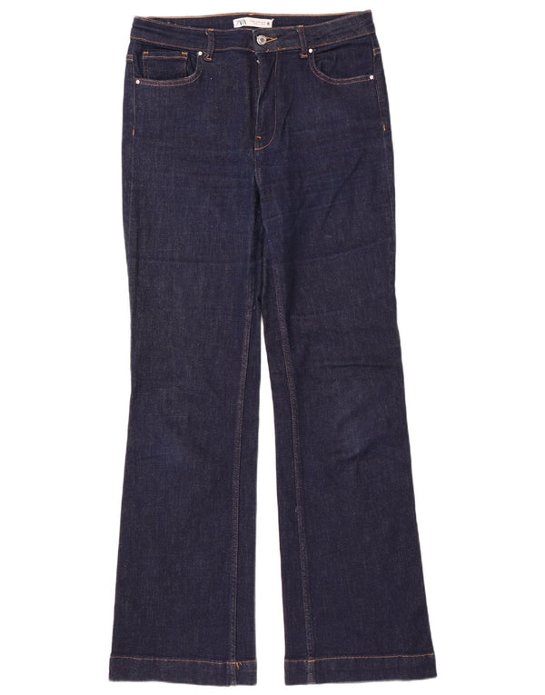Женские джинсы Bootcut Zara EU 42, большие W32 L34, темно-синие
