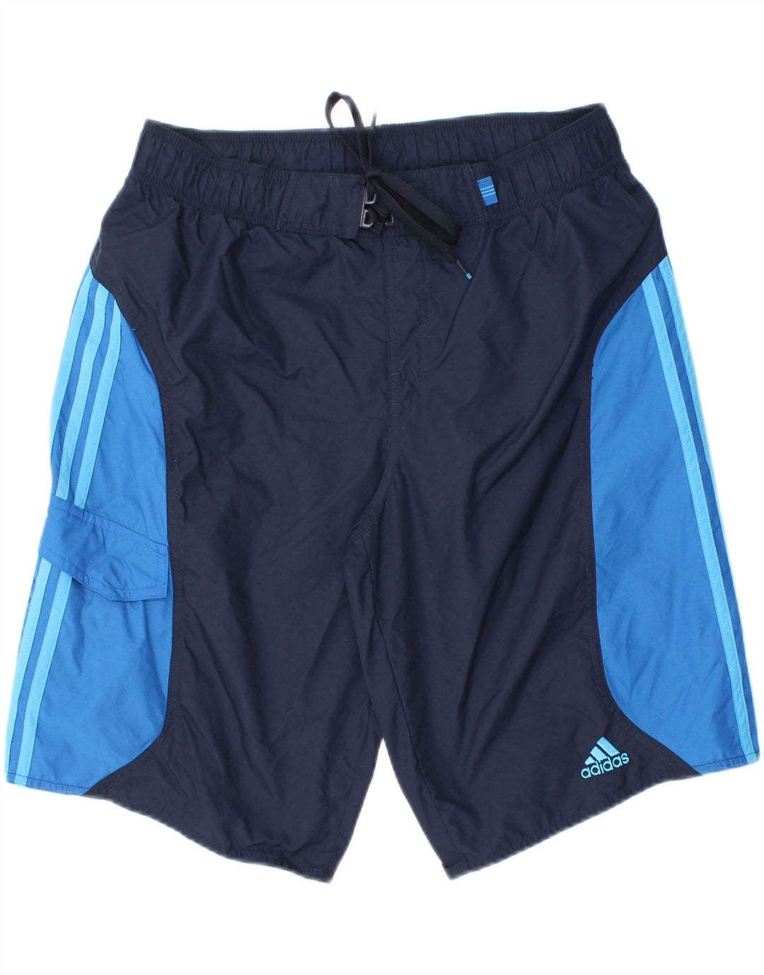 Мужские шорты для плавания ADIDAS, средний темно-синий, полиамид с цветными блоками