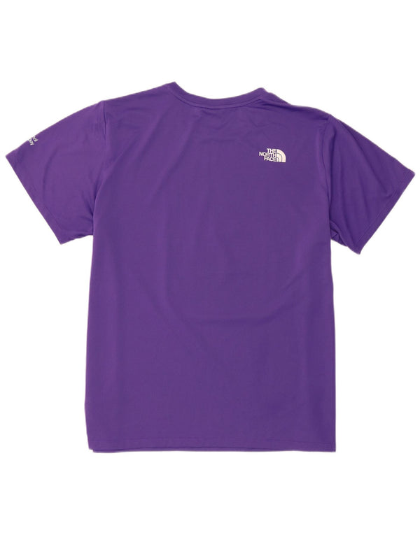 Женская футболка с рисунком The North Face Top UK 20 2XL Фиолетовый полиэстер