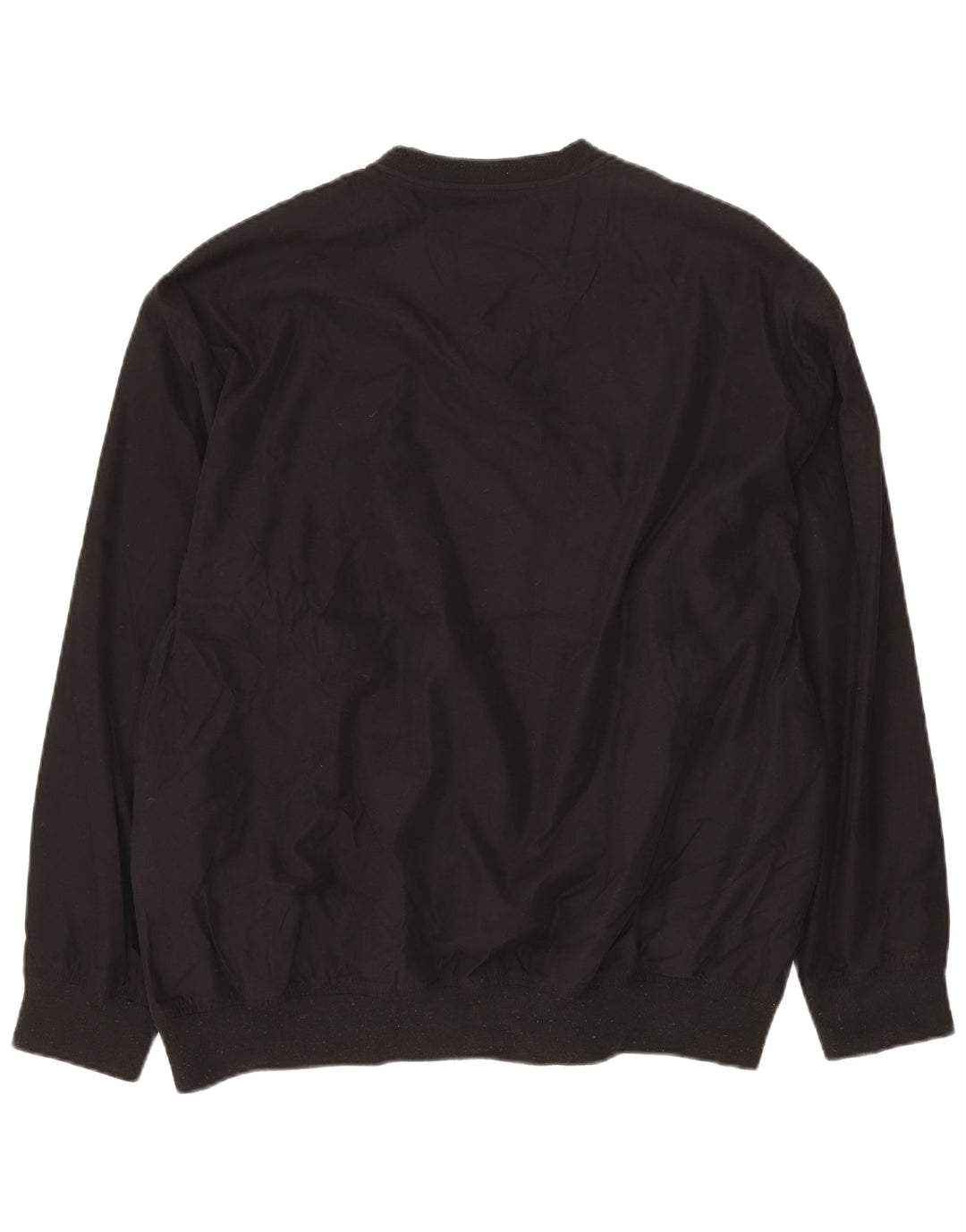 EDDIE BAUER Мужской топ свободного кроя с длинными рукавами, большой черный полиэстер